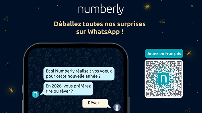 Déballez toutes nos surprises sur WhatsApp !