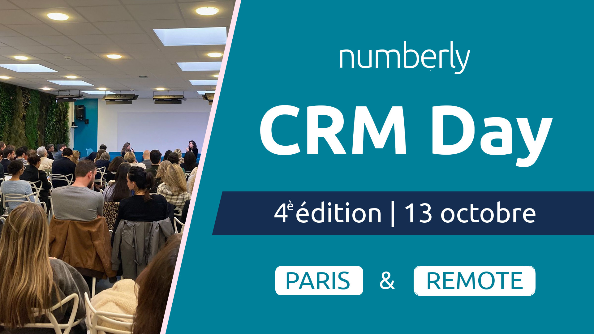 CRM Day - Numberly - 4è édition, 13 octobre - Paris et Remote